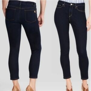 Michael Kors Blue Selma Skinny Ankle  Jeans Pants